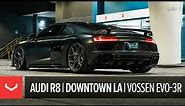 Audi R8 | Downtown Los Angeles | Vossen EVO-3R