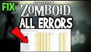 Project Zomboid – How to Fix All Errors – Complete Tutorial
