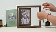 Memorial Picture Frame for Loss of Father, In Loving Memory Picture Frames, Loss of Father Sympathy Gifts, Dad Memorial Picture Frame, Memorial Gift for Loss of Dad, In Memory of Loved One Gifts