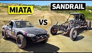 K-Swapped Sandrail vs “Buddy” the Off-Road Miata // THIS vs THAT Off-Road