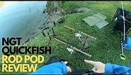 NGT Quickfish Rod Pod - One Month Review, Its Awesome!