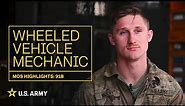 MOS Highlights: Wheeled Vehicle Mechanic | U.S. Army