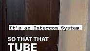 Have you ever seen these holes in a historic home? This is in Baker Mansion in Altoona, PA. The home was built in the 1840s by Elias Baker. The whole house has tubes running through the walls that allowed them to talk to each other. It’s an intercom system that’s almost 200 years old. Cool or what? #history #historic #historichomes | High Guys Video LLC