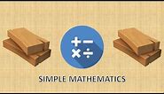 How to calculate wood in CFt