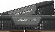 CORSAIR VENGEANCE DDR5 RAM 16GB (2x8GB) 5200MHz CL40 Intel XMP iCUE Compatible Computer Memory - Black (CMK16GX5M2B5200C40)