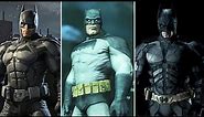 ALL 47 BATMAN SUITS in Batman Arkham Games (Arkham Asylum/Arkham City/Arkham Origins/Arkham Knight)