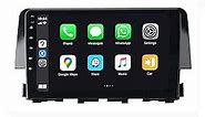 SYGAV Android 11 Car Stereo for 10th Gen 2016-2021 Honda Civic Radio Built-in Wireless Carplay Android Auto GPS Navigation Touch Screen Head Unit