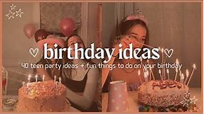 teen birthday ideas | 33 party + activity ideas