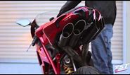 Extended Raw Sound Clip : Ducati 848 1098 1198 Toce Exhaust video by TST Industries