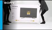 Unboxing and Setup Guide | Sony XBR X900F TV series