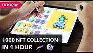 Drawing Tutorial | NFT Collection with Procreate