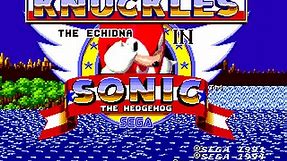 Knuckles the Echidna in Sonic the Hedgehog - Walkthrough