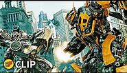 Bumblebee vs Soundwave - Fight Scene | Transformers Dark of the Moon (2011) Movie Clip HD 4K
