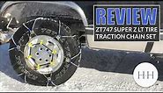 Tire Chain Review: ZT747 Tire Chains from Amazon! Z Chain tire cables