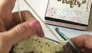 Crochet Griddle Stitch Gingham Clip