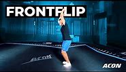 How to do a Frontflip - Step by Step Trampoline Tutorial by ACON