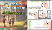 Difference Between Growth & Development
