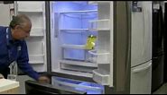 Sears Sales Associate Overview of Kenmore Refrigerator