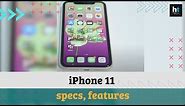 Apple iPhone 11: Specs, features