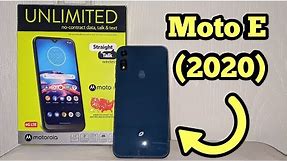 Moto E (2020) Unboxing & First Look!!! (Straight Talk)