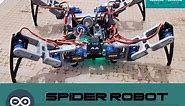 Arduino Spider robot (Quadruped)