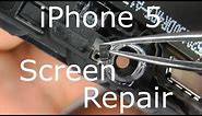 iPhone 5 Screen Replacement & Home Button Repair - Touch Screen Digitizer & LCD