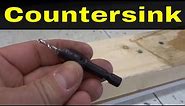 How To Use A Countersink Drill Bit-Full Tutorial