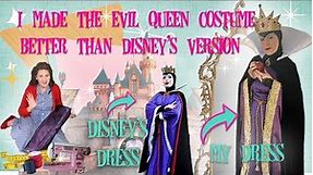 I Made The Evil Queen Costume BETTER Than Disney's Version