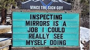 Funny & Hilarious Signs From Vince The Sign Guy, Colorado To Laugh At!!