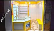 mobile shop decoration ideas |mobile shop interior design//Carpentry Skill