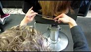 2 inches Cut off LONG Hair Lovely Lona's Haircut Video / womens scissor haircut