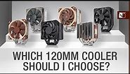 120mm cooler comparison: Which Noctua cooler should I choose?