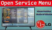 LG TVs Service Menu Access| How To Open Service Menu On All LG TV and LCD TV