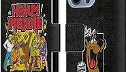 Head Case Designs Officially Licensed Scooby-Doo Heavy Meddle Mystery Inc. Leather Book Wallet Case Cover Compatible with Apple iPhone 13 Pro