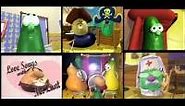 Mix of 6 videos from youtube : Veggietales Silly Song with Larry Sixparison