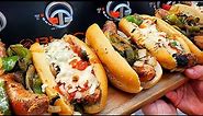 Blackstone Griddle Italian Sausage Sandwiches: Just like my mom used to make!