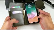 iPhone X: DREEM Wallet Case w/ Detachable Magnetic Slim Case Review