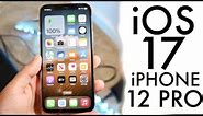 iOS 17 OFFICIAL On iPhone 12 Pro! (Review)