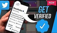How to Get Verified on Twitter - NEW Update - Twitter Blue Checkmark