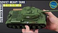 IS-2 / JS-2 / ИС-2 - 3in1 Soviet Heavy Tank - COBI 2578 (Speed Build Review)