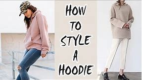 HOODIE outfit ideas for cool girls | Arts of layering a casual hoodie