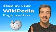 How to Make a WikiPedia Page | Step-by-step Tutorial