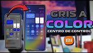 Centro de Control de Gris a Color - DEFINITIVO - Xiaomi - Redmi Note - Poco