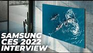 Tom's Guide Samsung CES 2022 interview