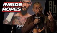 CM Punk On The Rock Calling Him LIVE From The Ring At RAW In LA