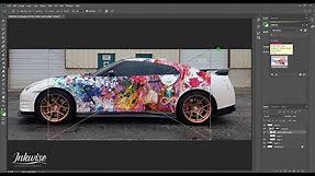 How To Make Car Wrap Concepts In Photoshop Pro CC