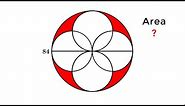 4 Overlapping Circles Puzzle