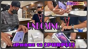 iPhone 12 (PURPLE) 128GB UNBOXING 💜 | APPLE STORE MALAYSIA | VLOG Beli iPhone 12 |HARGA DAH TURUN|