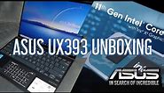 The Must Have ASUS ZENBOOK S - UX393 Laptop with the NEW 11th Gen Intel® Core™ processor! UNBOXING