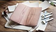 How to Make a Leather Long Wallet (w/ PATTERN!)